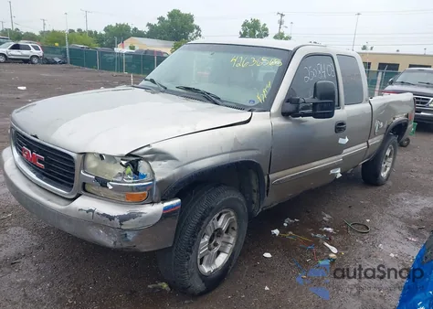 2000 GMC Sierra 1500 Sle from USA, damaged, VIN 1GTEK19T0YE186897
